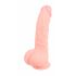 Medical Silicone Dildo (20cm) - Natural 