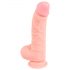 Medical Silicone Dildo (20cm) - Natural 