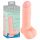 Medical Straight Silicone Dildo (20cm) - Natural 