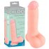 Medical Straight Silicone Dildo (20cm) - Natural 