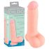 Medical Straight Silicone Dildo (20cm) - Natural 