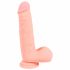 Medical Straight Silicone Dildo (20cm) - Natural 