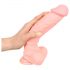 Medical Silicone Dildo (24cm) - Natural 