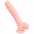 Medical Silicone Dildo (24cm) - Natural 