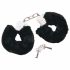 Bad Kitty - Plush Handcuffs - Black 