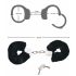 Bad Kitty - Plush Handcuffs - Black