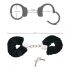 Bad Kitty - Plush Handcuffs - Black 