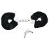 Bad Kitty - Plush Handcuffs - Black