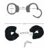 Bad Kitty - Plush Handcuffs - Black 