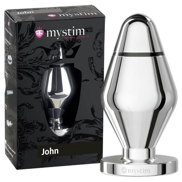 mystim Little John - Large Electro Butt Plug 