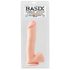 Basix - Suction Cup Dildo (Natural) 