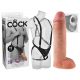 King Cock Strap-on 11 - Hollow Strap-on Dildo with Harness (11-inch) 