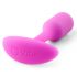 b-vibe Snug Plug 1 - anal plug with internal weight (55g) - pink