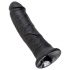 King Cock 8" Dildo (20 cm) - Black