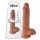 King Cock Large 10-Inch Dildo - Brown 