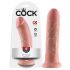 King Cock 8-inch Dildo - Natural 