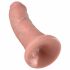 King Cock 8-inch Dildo - Natural 