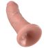 King Cock 8-inch Dildo - Natural 