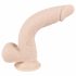 Nature Skin - Suction Cup Realistic Dildo - Natural (Medium) 