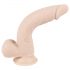 Nature Skin - Suction Cup Realistic Dildo - Natural (Medium) 