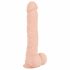 Nature Skin Realistic Dildo with Suction Cup - Large, Natural 