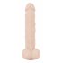 Nature Skin Realistic Dildo with Suction Cup - Large, Natural 