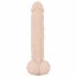 Nature Skin Realistic Dildo with Suction Cup - Large, Natural 