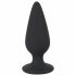 Black Velvet Heavy - 40g Anal Dildo (Black) 