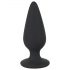 Black Velvet Heavy - 40g Anal Plug (Black)