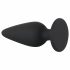 Black Velvet Heavy - 40g Anal Dildo (Black) 