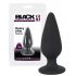 Black Velvet Heavy - 75g Anal Dildo (Black) 