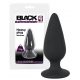 Black Velvet Heavy - 75g Anal Dildo (Black) 