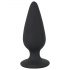 Black Velvet Heavy - 75g Anal Plug (Black)