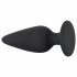 Black Velvet Heavy - 75g Anal Dildo (Black) 