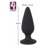 Black Velvet Heavy - 75g Anal Dildo (Black) 