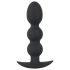 Black Velvet Heavy - 145g Beaded Anal Plug (Black)