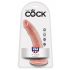 King Cock 7-inch Dildo - Natural 