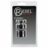 Rebel Ball - Penis and Testicle Ring and Extender Set - (Black) 