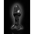 Icicles No. 78 - Conical Glass Anal Dildo (Black)