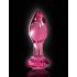 Icicles No. 79 - Tapered Glass Anal Dildo (Pink) 