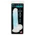 You2Toys Glow in the Dark - Suction Cup Glowing Dildo with Testicles (Blue) 