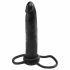 Anal Fantasy Double Trouble - Strap-on Anal Dildo (Black) 