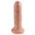 King Cock 6 - realistic dildo (15 cm) - natural