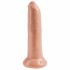 King Cock 9 - realistic dildo (23 cm) - natural