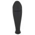 Black Velvet - Large Tip Anal Dildo (Black) 