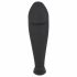 Black Velvet - Large Tip Anal Dildo (Black) 