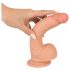 Realistixxx - Suction Cup Lifelike Dildo (22 cm) - Natural