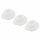 Womanizer Premium S - Replacement Suction Heads Set - White (Pack of 3)