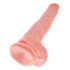 King Cock 14-inch Large Dildo - Natural 