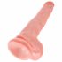 King Cock 14-inch Large Dildo - Natural 